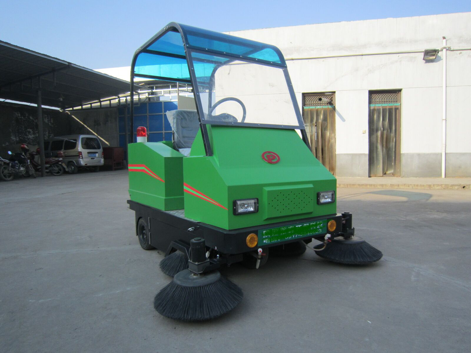 供应陕西普森清洁环保扫地车小型扫地车