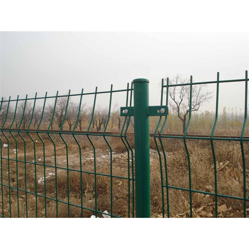 双边丝护栏网 双边护栏网 双边护栏网 现货护栏 1.8米*3米双边丝浸塑护栏网