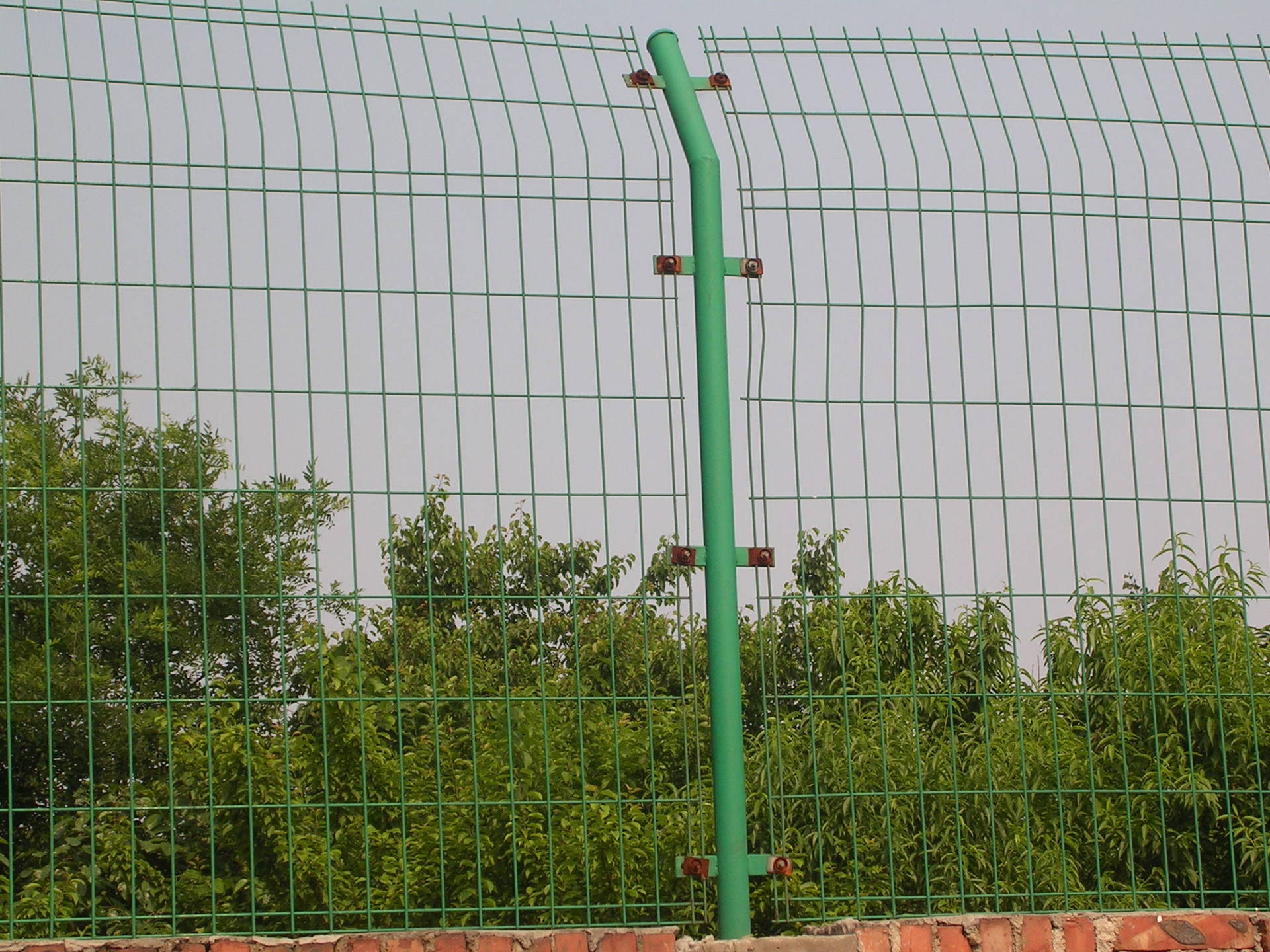 护栏网 现货双边丝护栏网 现货双边丝护栏网1.8米*3米 1.8*3米双边丝圈地网