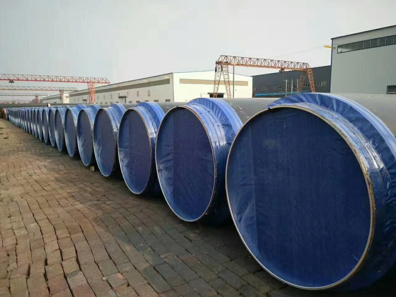 聚氨酯发泡保温管 钢套复合蒸汽保温钢管 TPEP防腐钢管