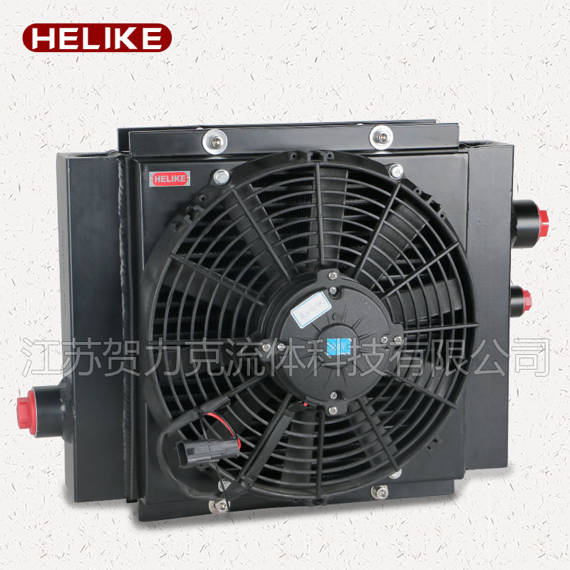 厂家直销贺力克液压风冷却器DCS风冷却器散热器液压油换热器 液压换热器