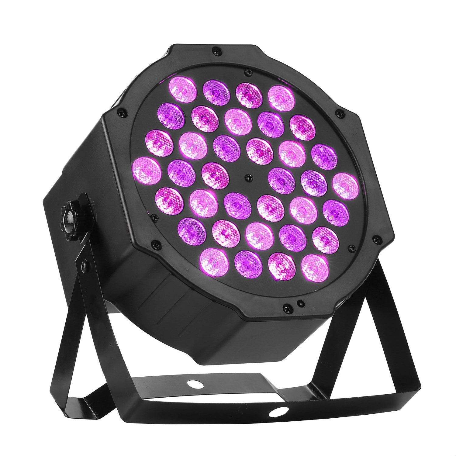 LED舞台灯，塑料扁帕灯，36颗紫色舞台灯，广州舞台灯厂家报价，广州LED染色灯批发价格 36颗紫色帕灯