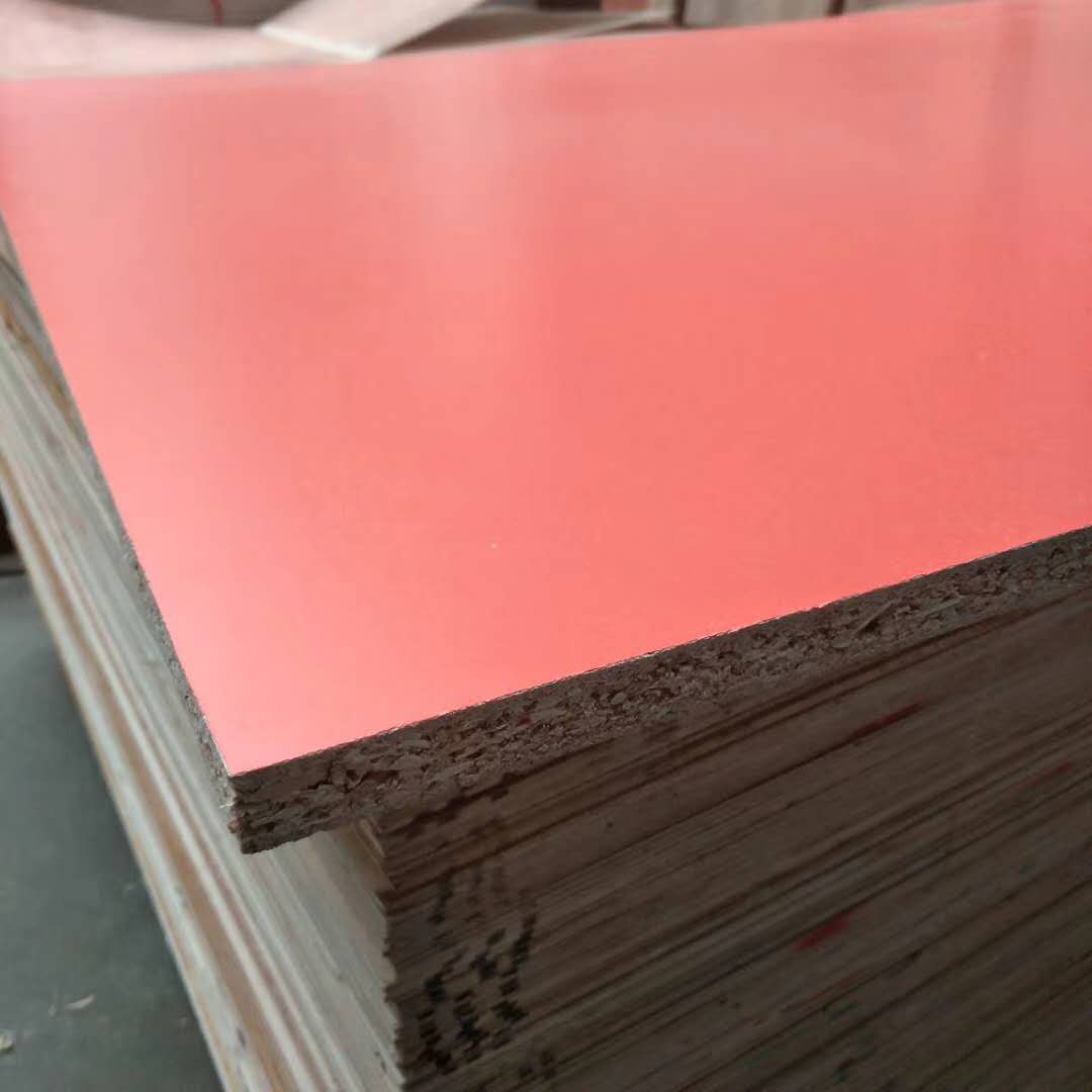 密度板刨花板 16mm刨花板贴面板 免漆颗粒板