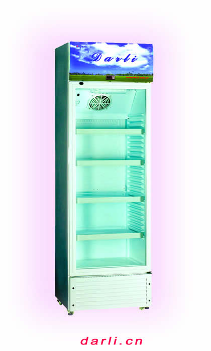 立式玻璃门冰箱