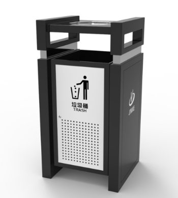 新款八卦形垃圾桶 户外环保垃圾箱 景区果皮箱 广告垃圾桶 户外垃圾桶系列HW-0036