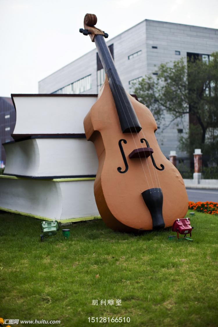 小提琴雕塑，广场装饰雕塑小提琴小提琴雕塑，广场装饰雕塑小提琴，不锈钢小提琴雕塑厂家