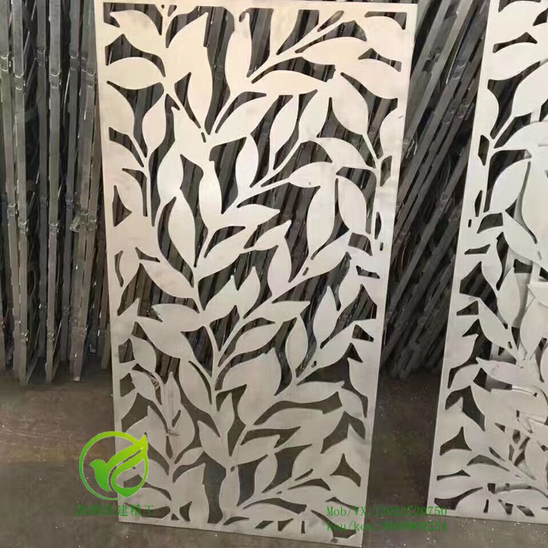 铝合金板冲孔铝板 铝合金板 定制加工2mm镂空铝单板幕墙 铝雕花外墙装饰