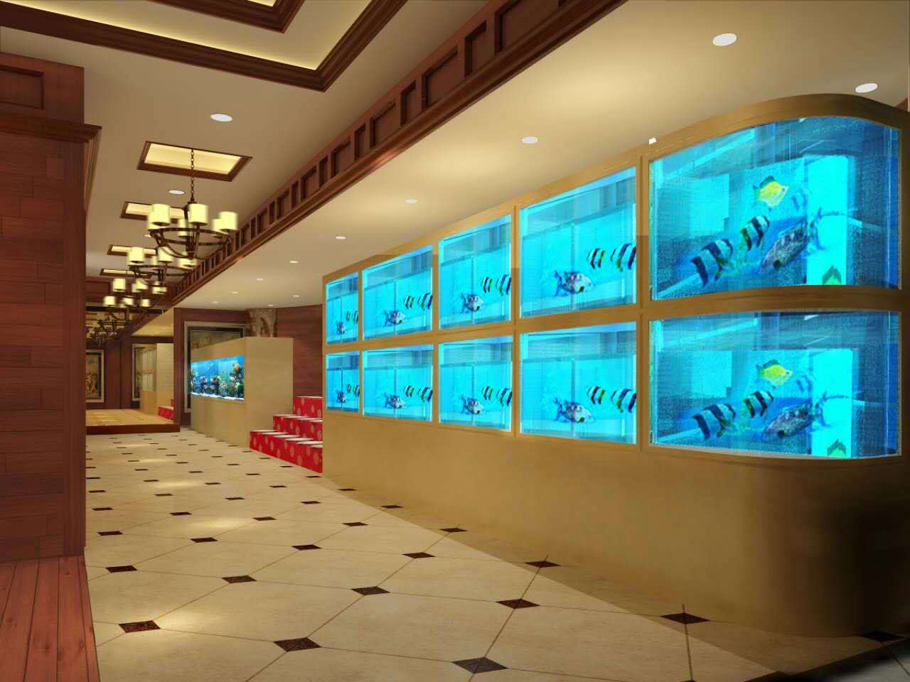 了解杭州水族鱼缸材质图片