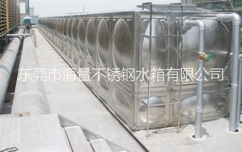 广州304不锈钢水箱厂家直辖供应不锈钢方形水箱图片