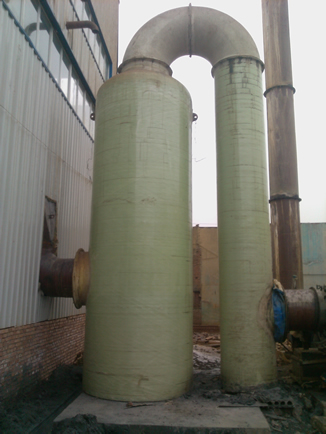 厂家提供脱硫除尘器 玻璃钢净化塔