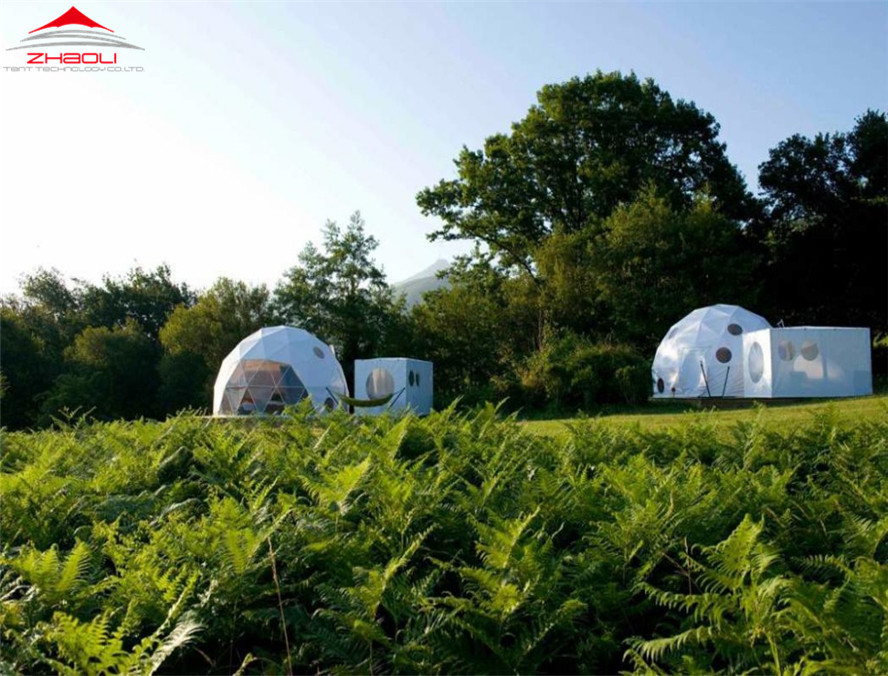 小型铝合金球形花园帐篷  户外透明星空酒店篷房 广州篷房制造商