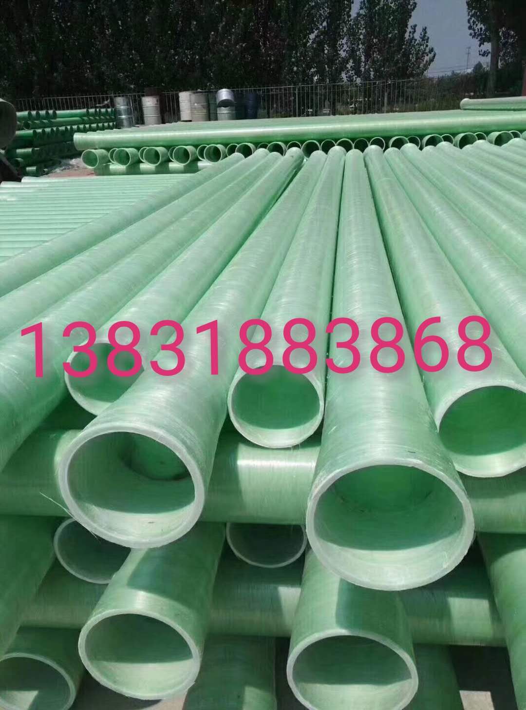 天津电缆管厂家 天津电缆管生产厂家鑫海顺玻璃钢电缆管图片