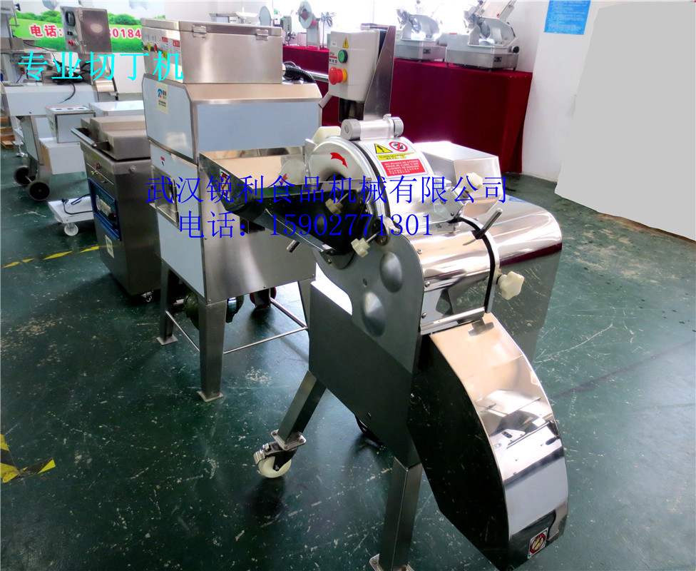 武汉锐利RL-800专业果蔬切丁机,冬笋切丁状机，红薯萝卜切丁机图片