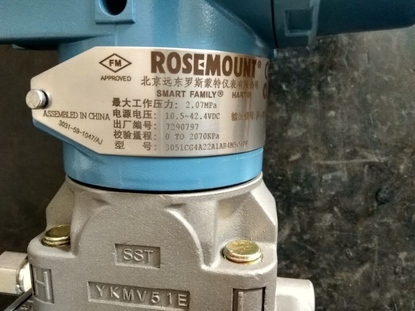 罗斯蒙特3051CG压力变送器