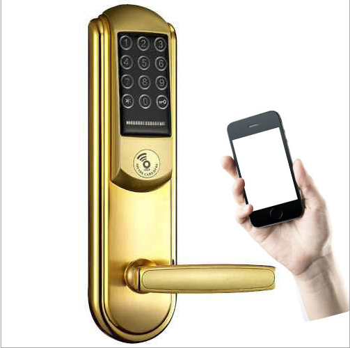 酒店手机智能锁 蓝牙无线联网WIFI智能锁 出租屋智能锁