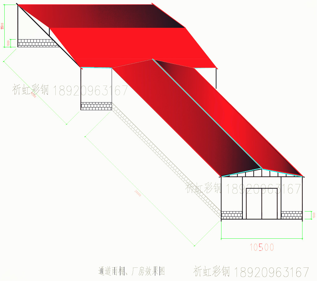 潍坊奎文区活动板房厂家供应活动房 舜王街搭建彩钢房内走廊玻璃幕墙设计图片