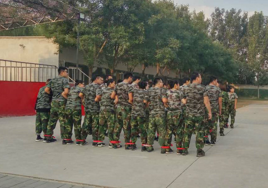 北京企业军训拓展基地  企业新员工团队培训