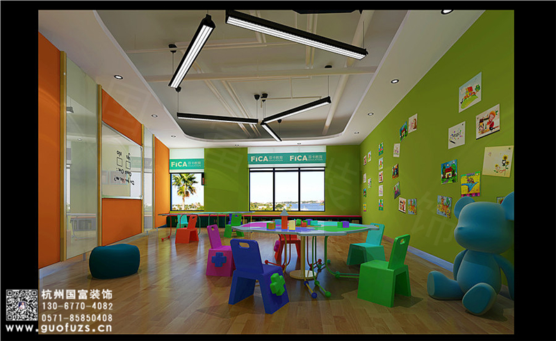 杭州市杭州幼儿园装修设计厂家杭州幼儿园装修设计-幼儿园装修设计效果图-案例