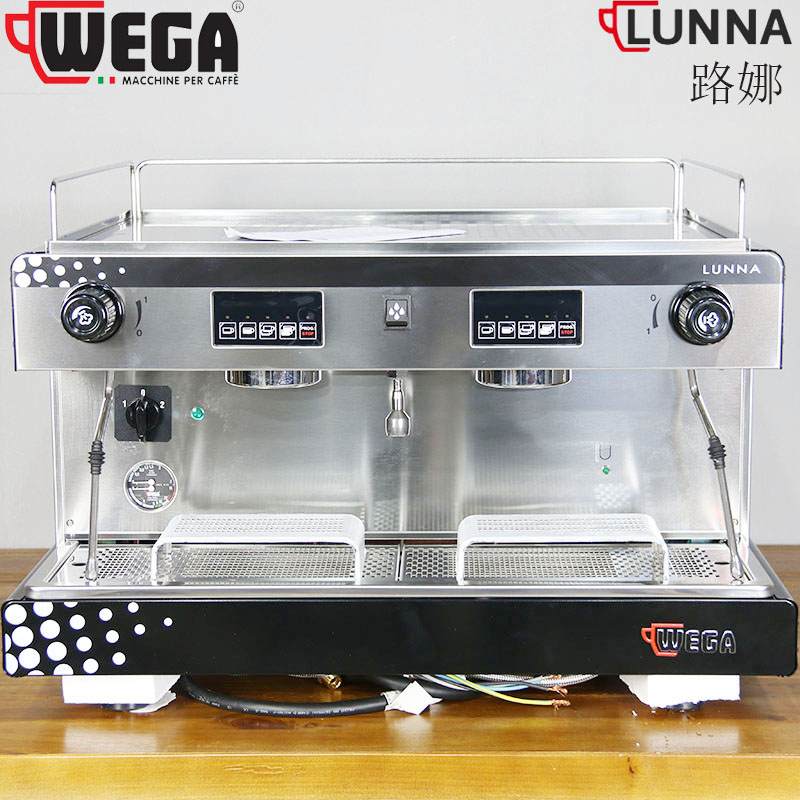 供应WEGA半自动咖啡机 WEGA威嘎双头意式商用咖啡机