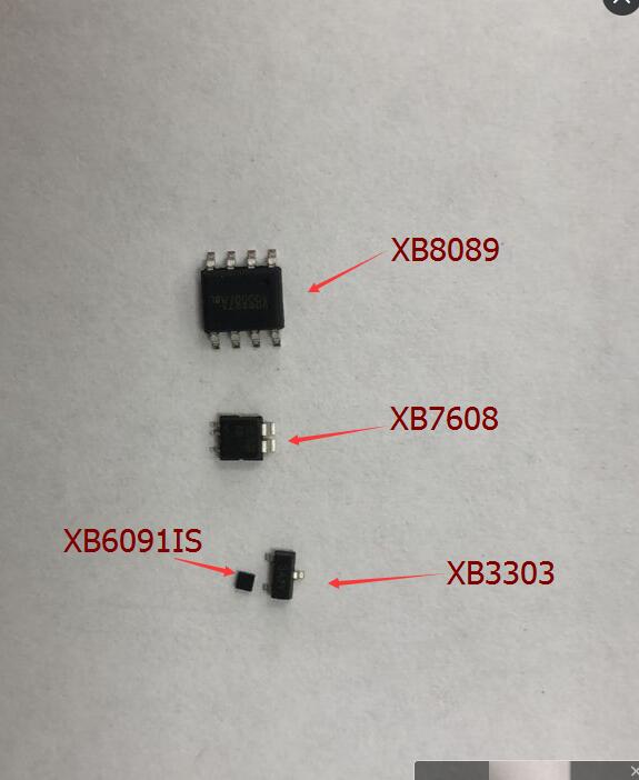 赛芯微XB6091IS蓝牙耳机保护IC全网最小封装DFN1X1，过流点0.9A过充点2.8V