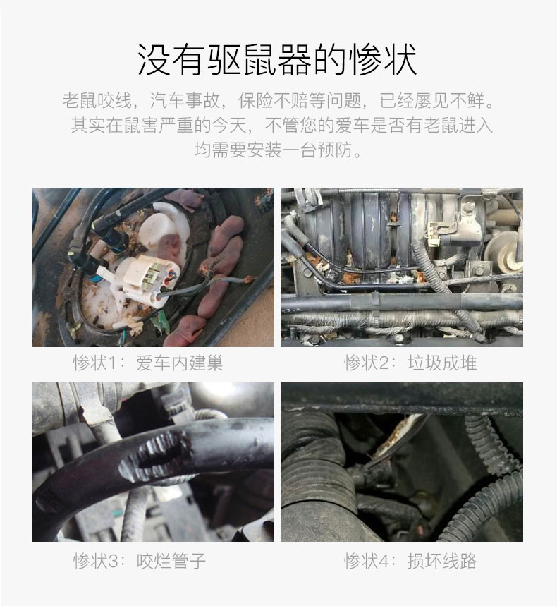 深圳市猫管家汽车驱鼠器防鼠器厂家