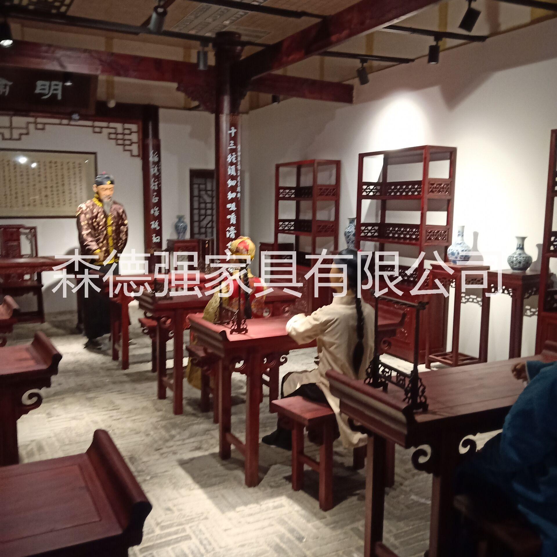 成都红木中式酒店古典家具定制，新中式古典家具定制