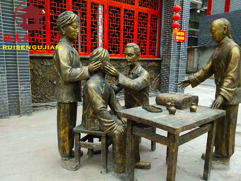 陕西雕塑厂家，陕西泥塑价格 人物雕塑