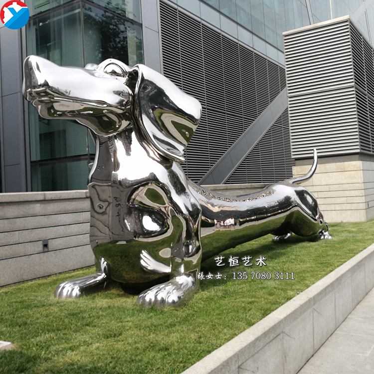 大型户外不锈钢雕塑 城市景观动物批发
