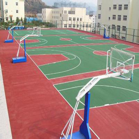 惠州市篮球场施工公司 篮球场地面辅设器材运动跑道施工公司