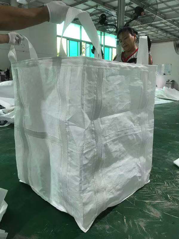 深圳威赢吨袋厂批发加厚 沙石吨袋井字兜底图片