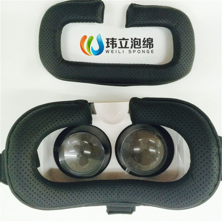 厂家定制批发VR眼罩 二代3D海绵眼罩 慢回弹PU自结皮VR眼罩