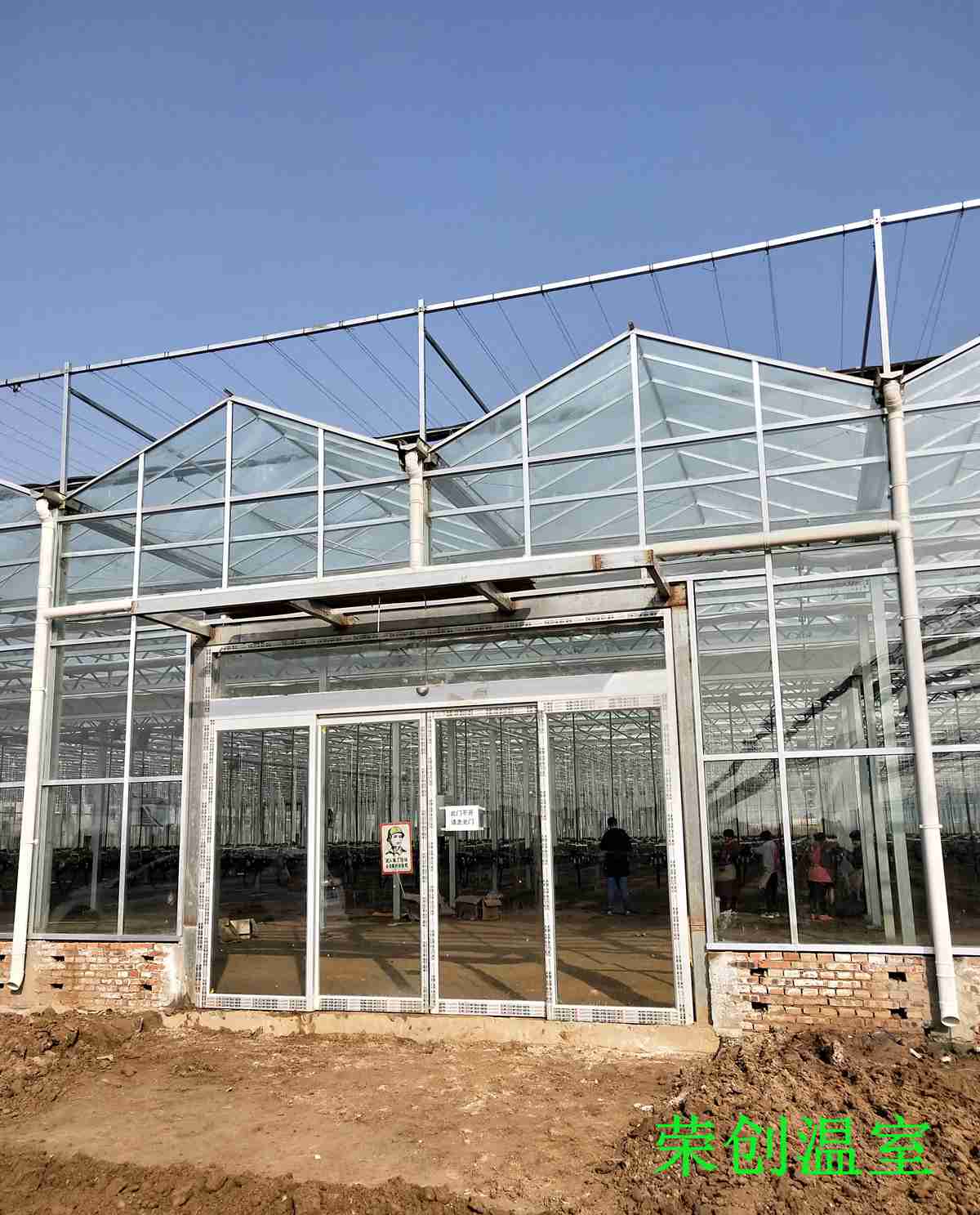 【陕西温室】汉中温室内外遮阳系统专用托幕线 日光温室 温室大棚图片