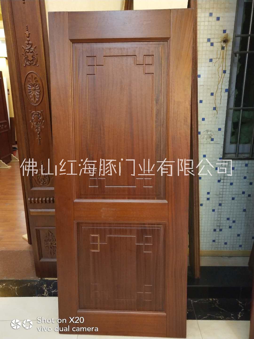 原木门　原木柜生产厂家广东红海豚原木门厂量身订制
