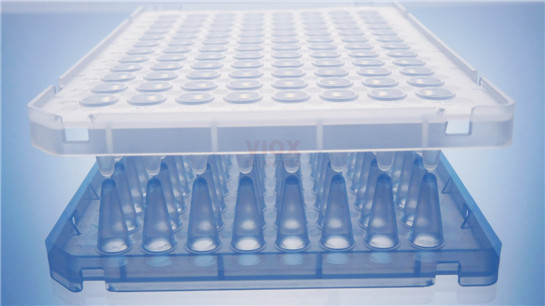 PCR耗材 0.1ml半裙边96孔PCR板