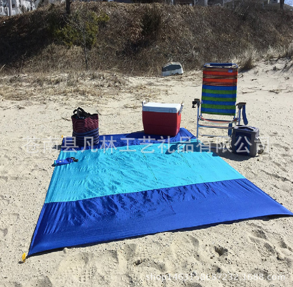 降落伞野餐垫野营防水野餐防潮地垫多功能户外沙滩垫子尼龙爬行垫