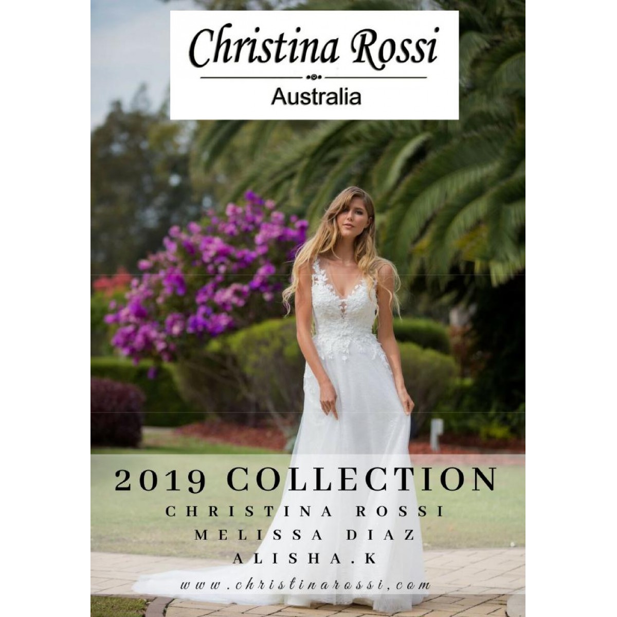 澳大利亚婚纱设计婚画册/素材/书籍/目录/杂志/婚纱礼服品牌怎么找Christina Rossi 2019图片