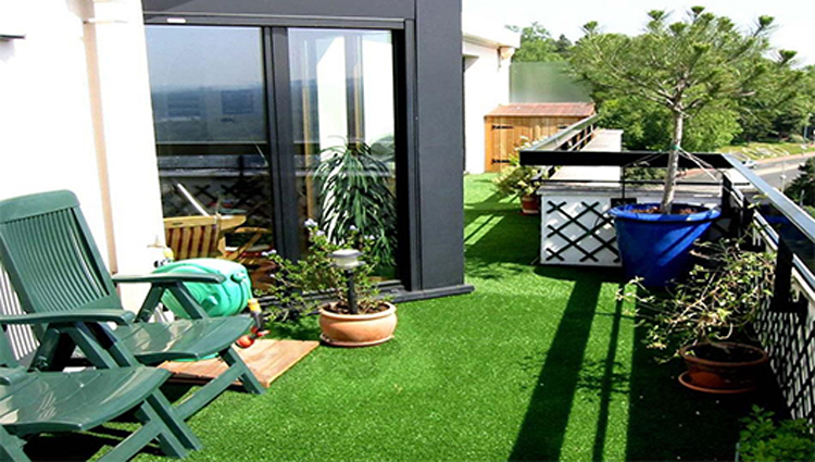 2.0公分地面装饰草坪 绿植景观绿化工程 屋顶装饰防尘防晒仿真草坪图片