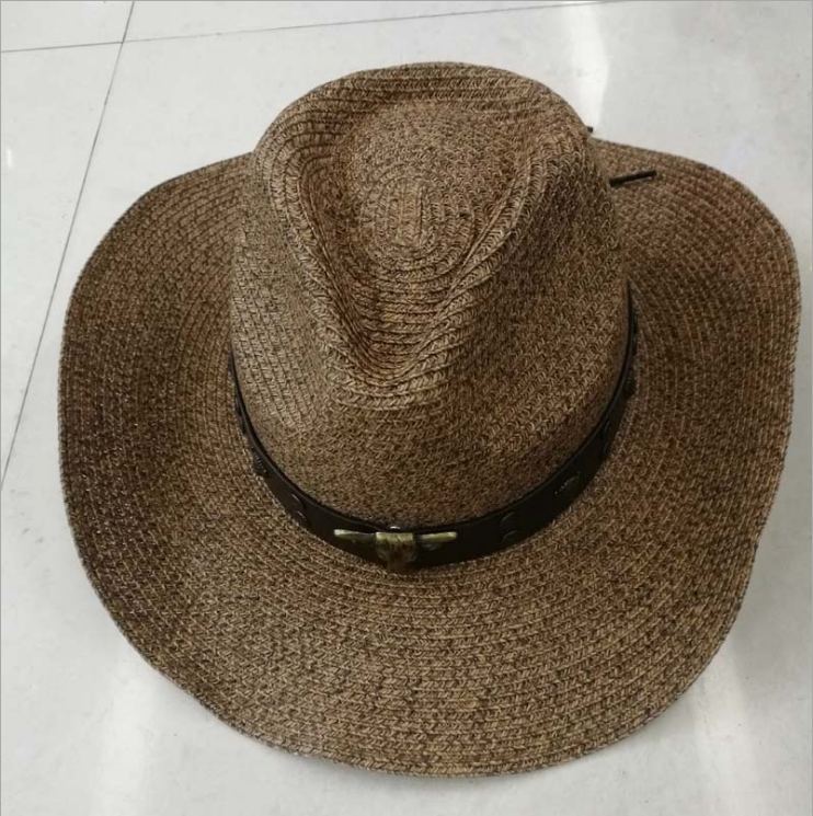 夏季遮阳男士牛仔爵士帽韩版皮草帽供应商图片