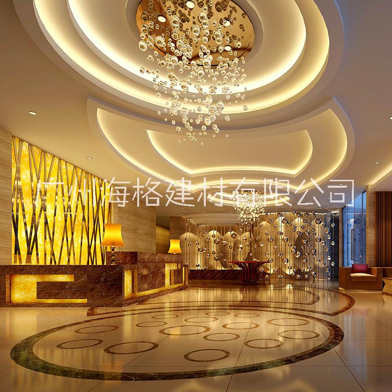四星级酒店使用广州海格建材有限公司铝蜂窝板、金属屏风