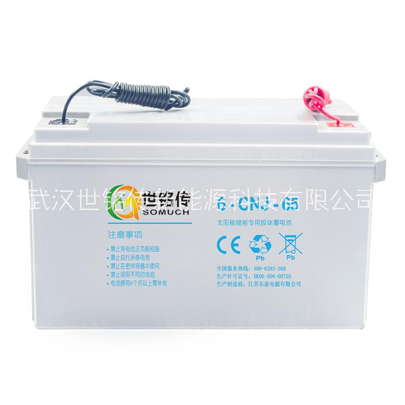 武汉市胶体蓄电池厂家SOMUCH12V65安时胶体蓄电池太阳能蓄电池家用备用电瓶ups蓄电池