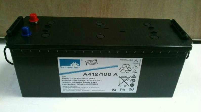 德国阳光蓄电池A412/100A进口胶体蓄电池储能型蓄电池