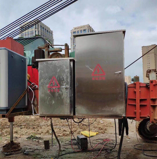 杭州奥圣变频器在长螺旋钻机上的节能应用 奥圣变频器在长螺旋钻机上的应用图片