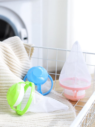 洗衣机过滤网袋洗衣服除毛器通用去污球防缠绕魔力清洁漂浮去毛屑图片