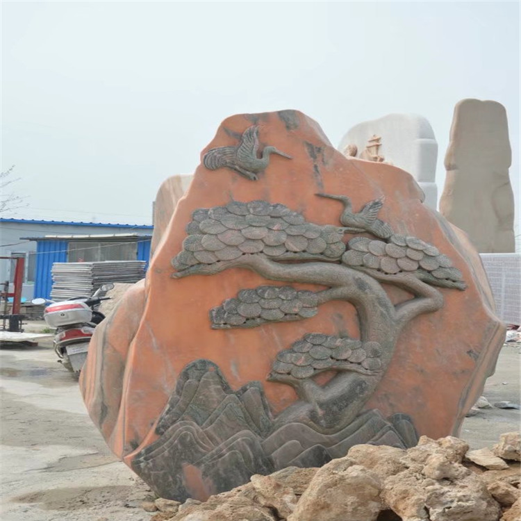 南阳石材雕刻 景观石浮雕厂家出售图片