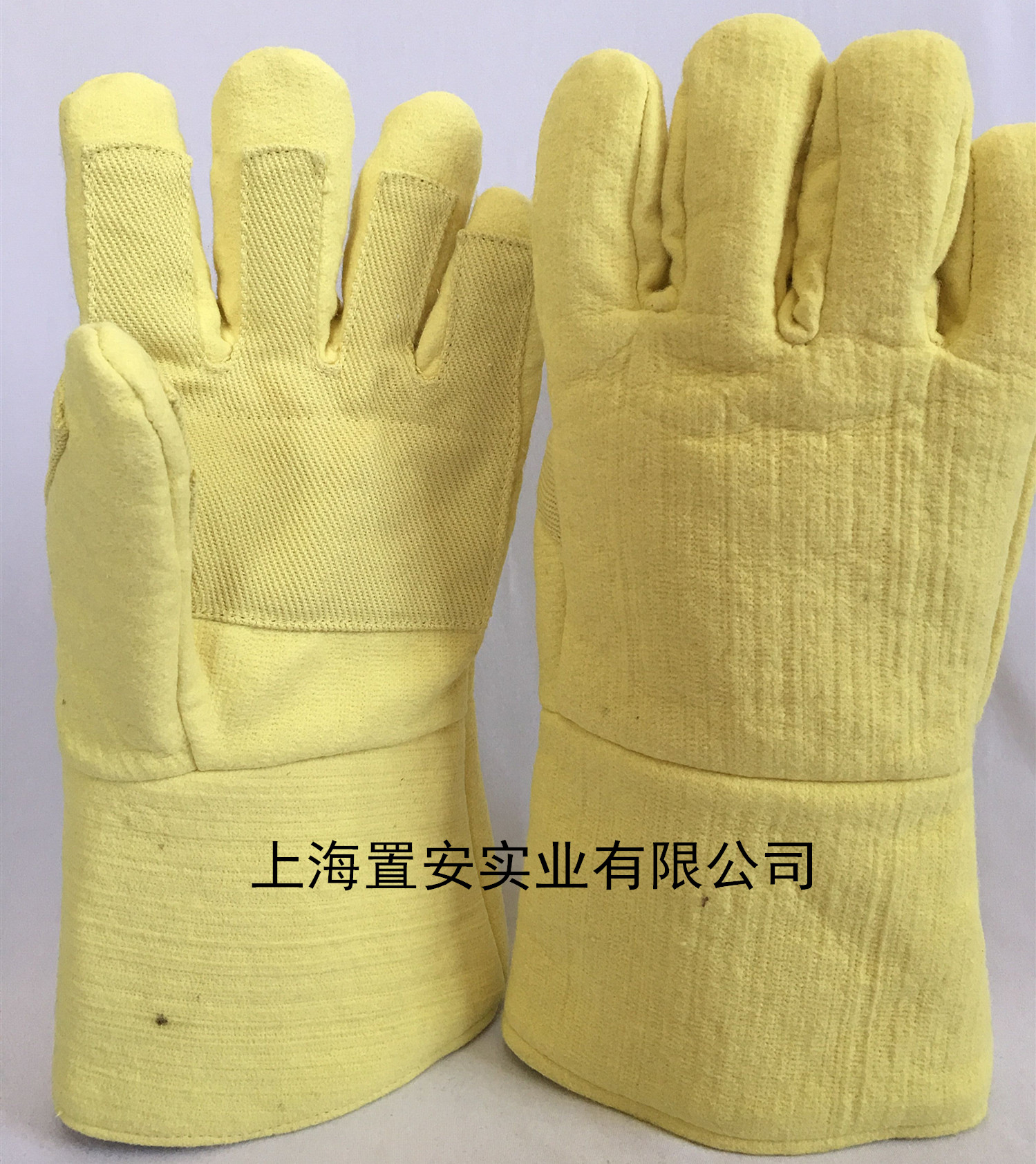 置安新款芳纶500度耐高温手套加厚耐磨隔热工业手套