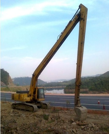 28米清淤挖掘机加长臂快速专业