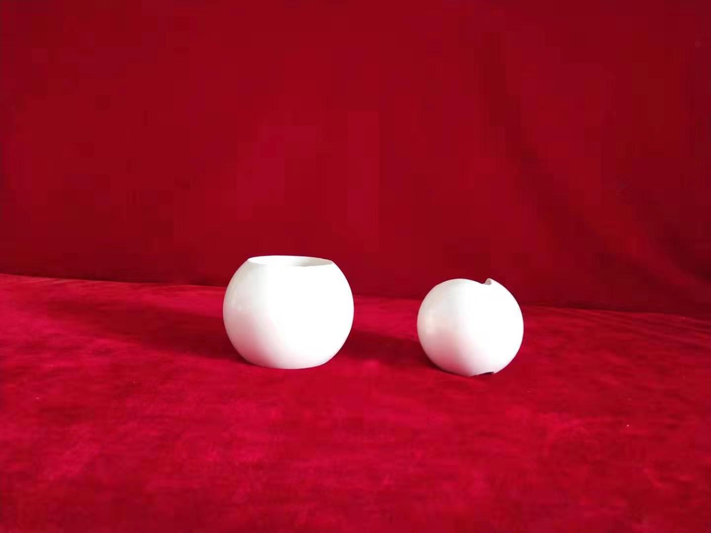 氧化锆陶瓷球 非标陶瓷零件定做图片