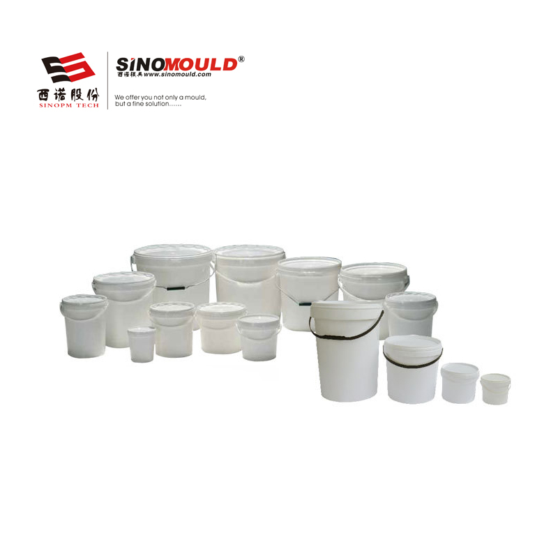 台州市漆桶模具 涂料桶模具厂家西诺漆桶模具 涂料桶模具 精密塑料包装桶注塑模具 塑胶桶模具