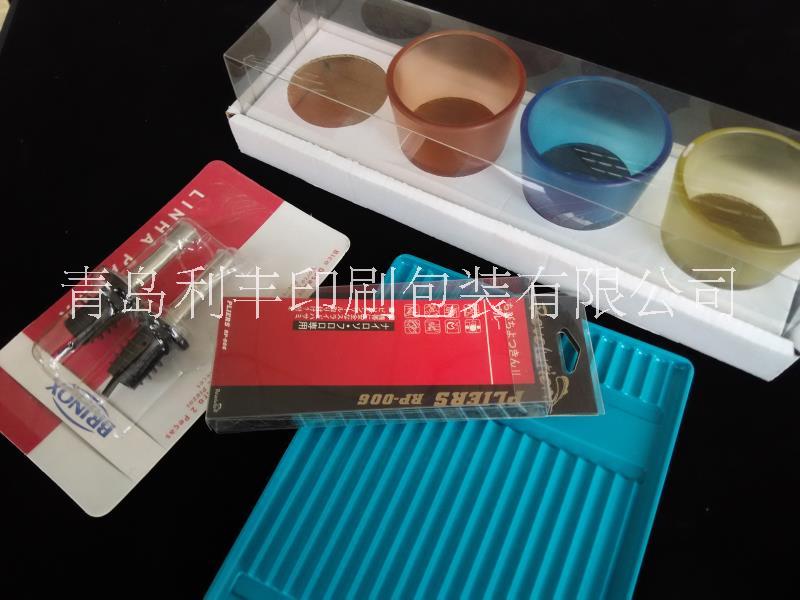 超市展示胶盒/ PET眼胶眼影/塑料折叠盒/环保化妆品塑胶盒图片