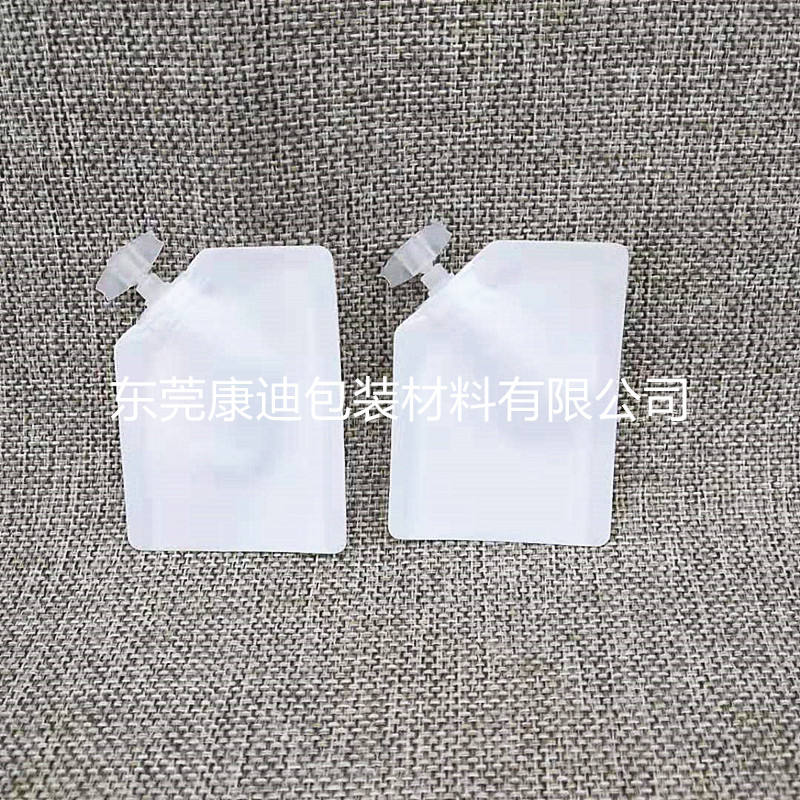 东莞市乳液小吸嘴袋厂家爆款化妆品包装袋 3ML/5ML/10ML乳液小吸嘴袋 透明塑料液体包装袋